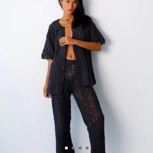 Maurie and Eve Love and stars crochet pant